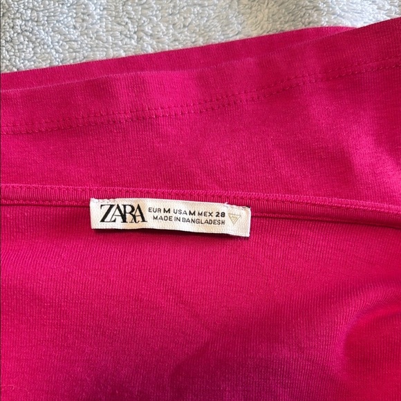 Zara Fuchsia Tank Top - Picture 3 of 3